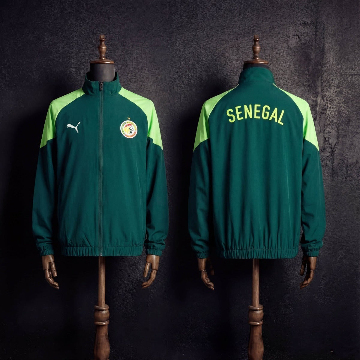 2026 Senegal Green Windbreaker