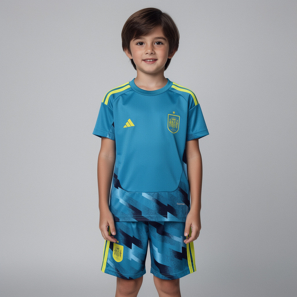 Spain WC 2026 Goalkeeper Kids Kit