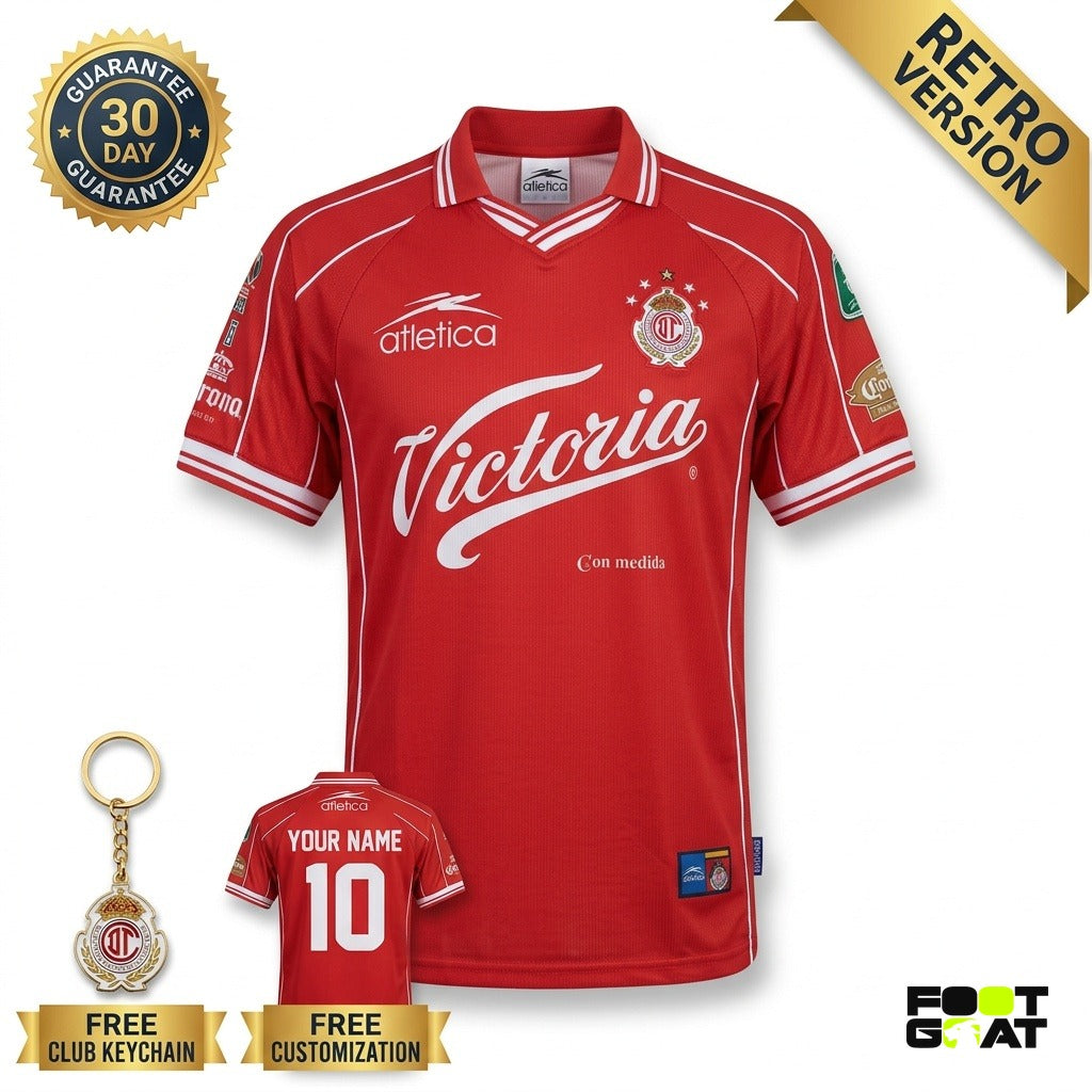 Toluca 1999/2000 Retrò da casa