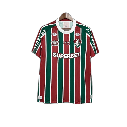 Fluminense 25/26 I Camiseta de Local - Todos los Patrocinadores - Versión Fan
