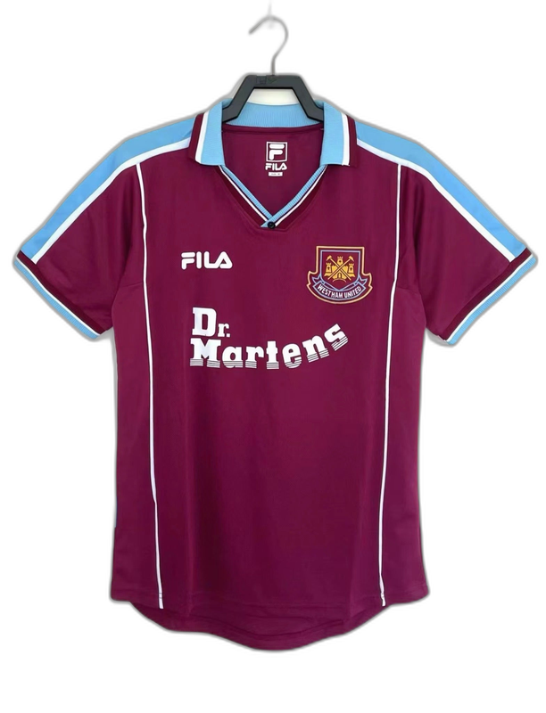 West Ham 99/01 I Camiseta de local - Versión Retro