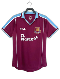 West Ham 99/01 I Camiseta de local - Versión Retro