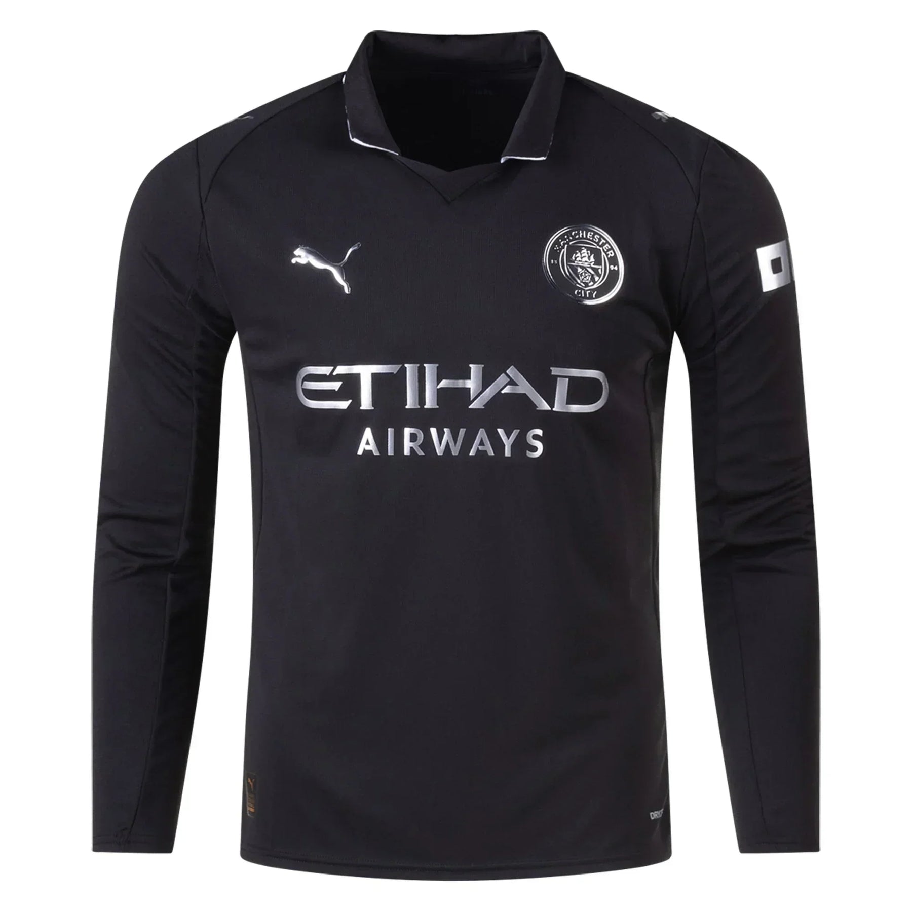 Manchester City 25/26 II Camiseta de Visitante - Manga Larga