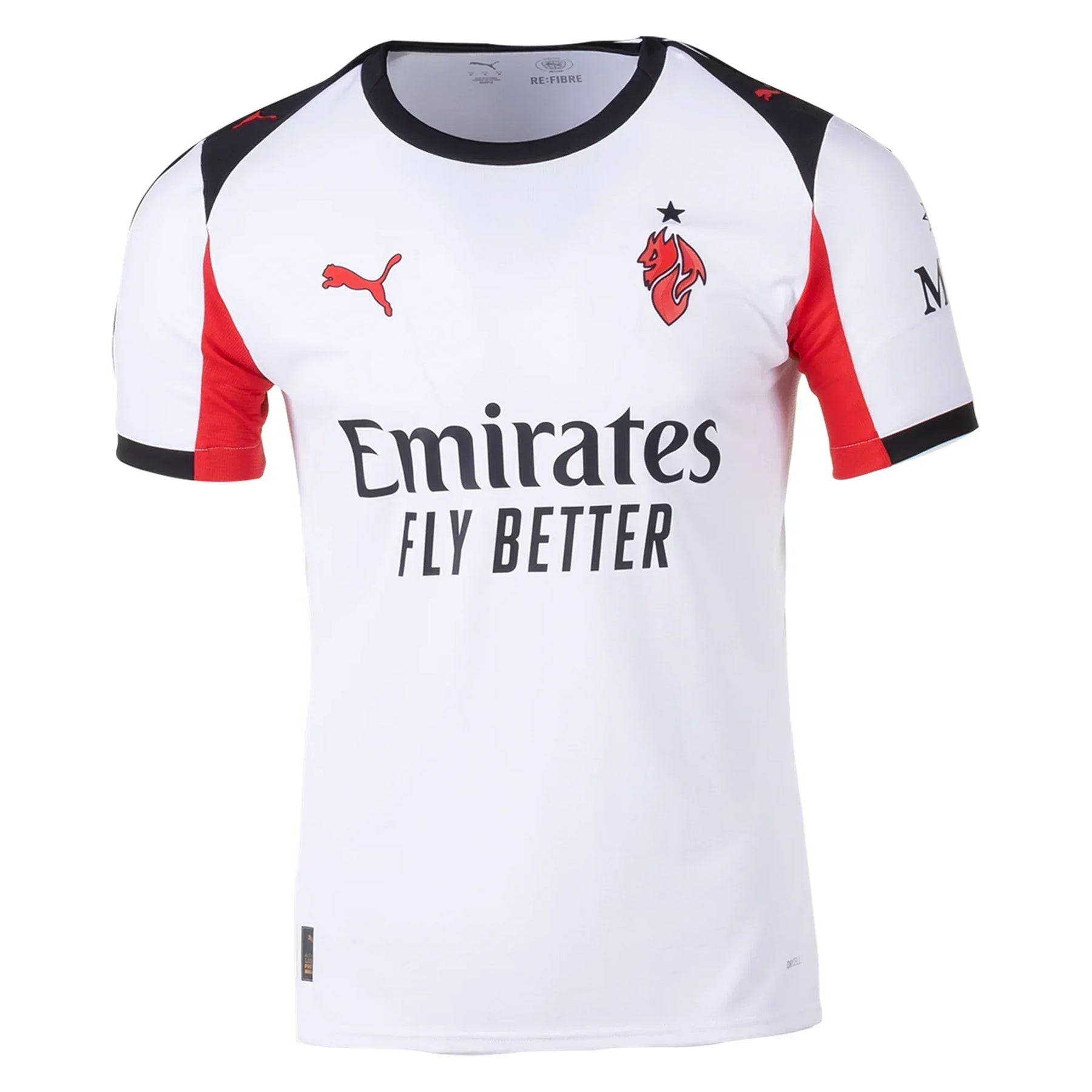 Camiseta AC Milan 25/26 II Visitante - Versión Fan