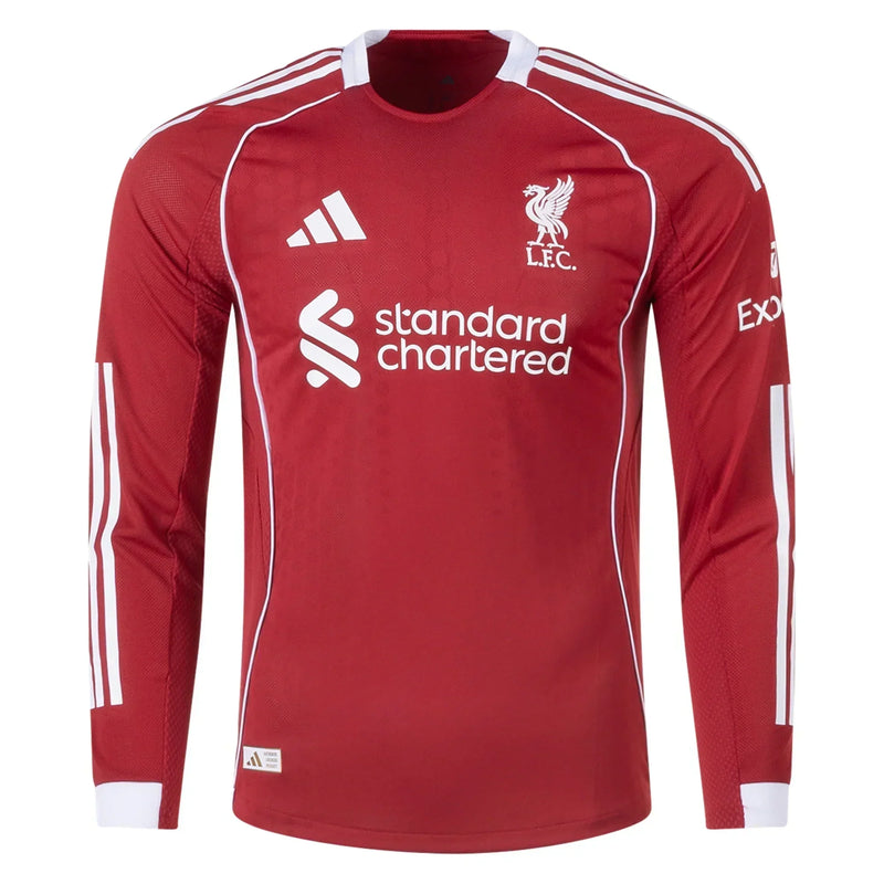 Liverpool 25/26 I Camiseta de Local - Manga Larga