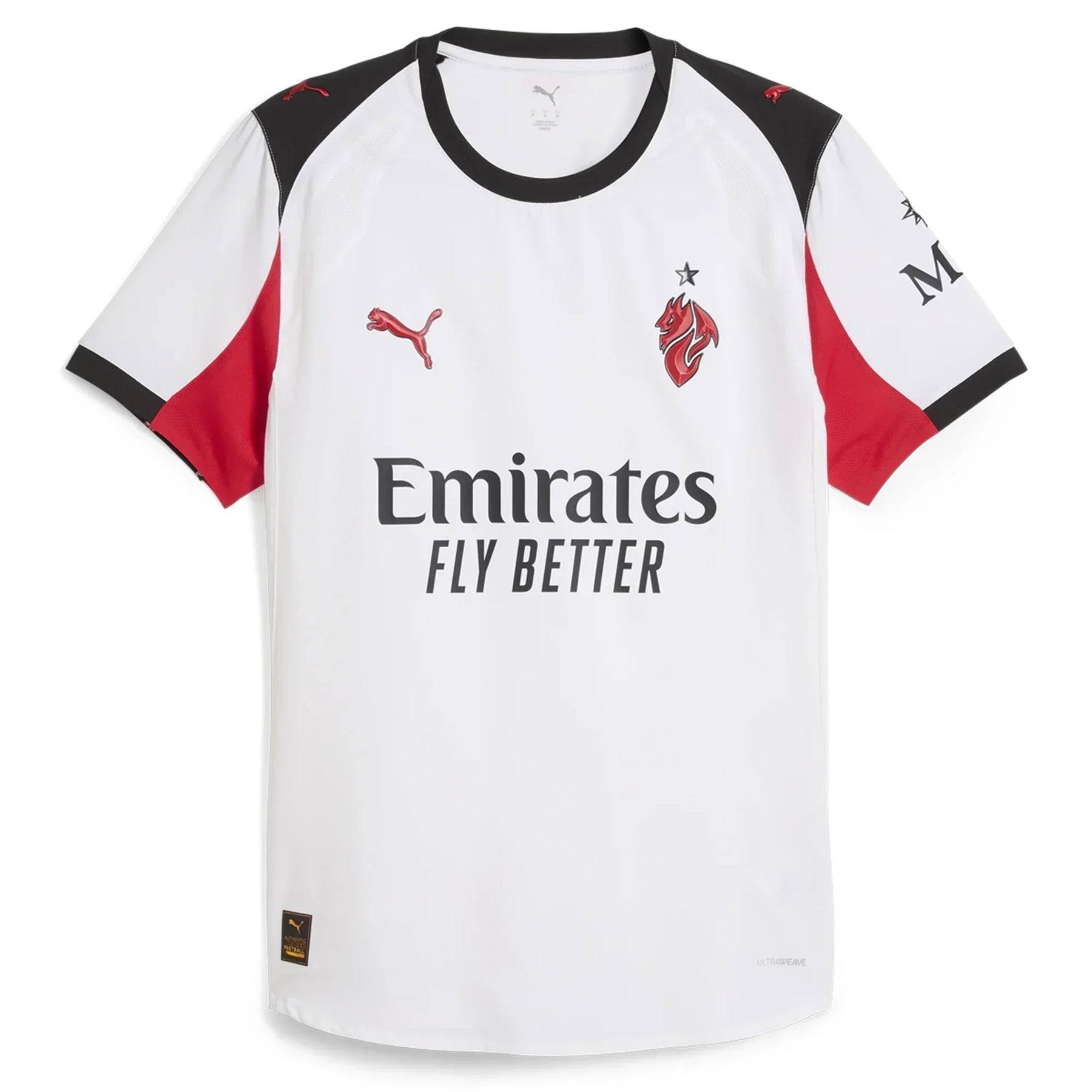 AC Milan 25/26 Segunda Equipación Visitante - Versión Jugador